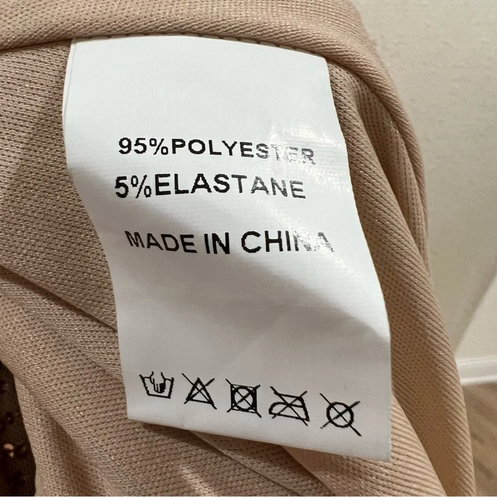 FAERIESTY Embellishment: Rose Gold Sequin Evening Dress - Picture 11 of 16